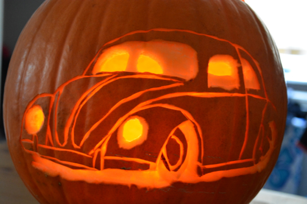 VW Beetle Pumpkin