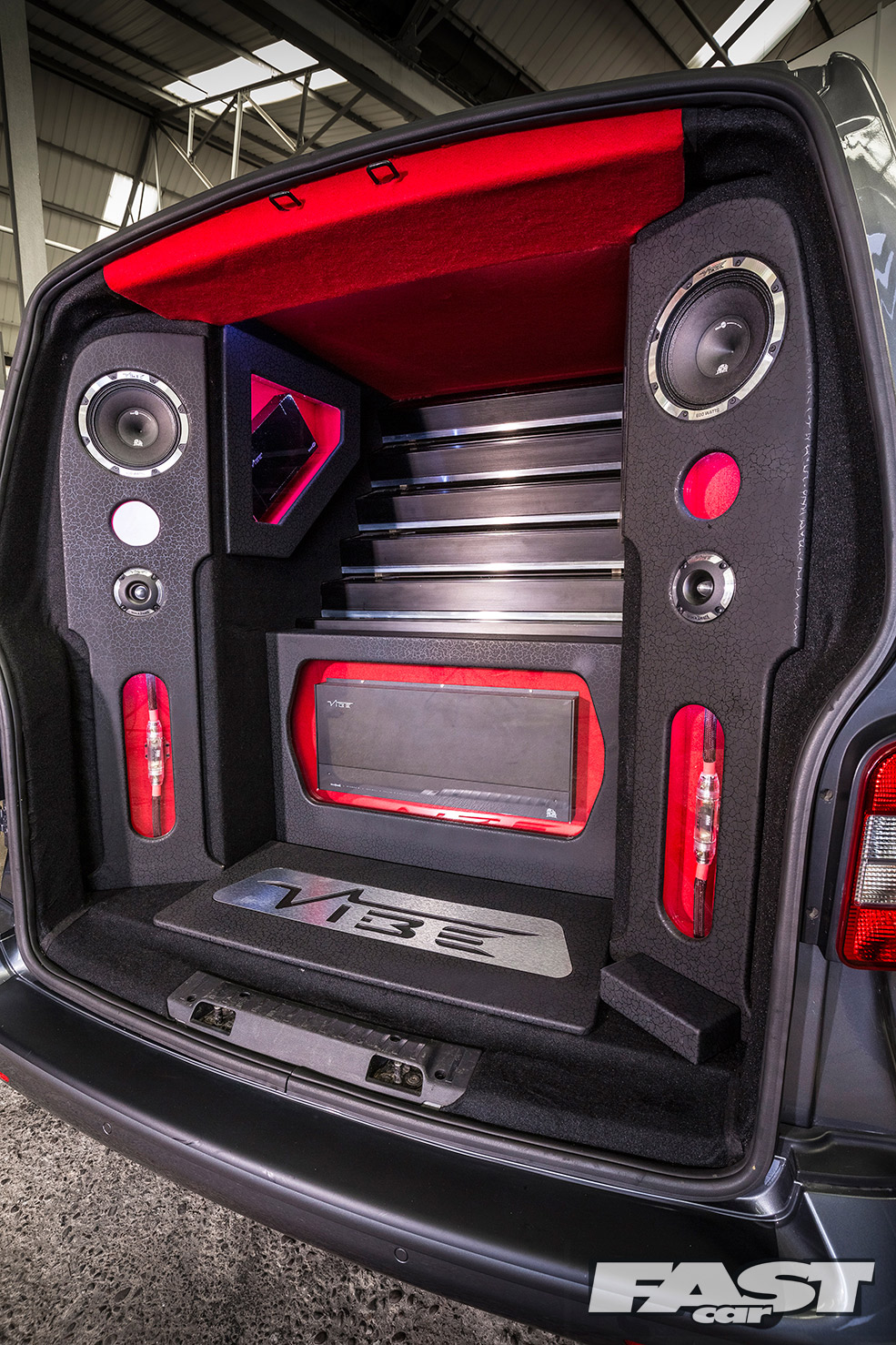 Kit D'amélioration Haut-parleurs OPTISOUND Pour VW Transporter T5.1 (2009-2015) - 2 Enceintes 8", Plug & Play
