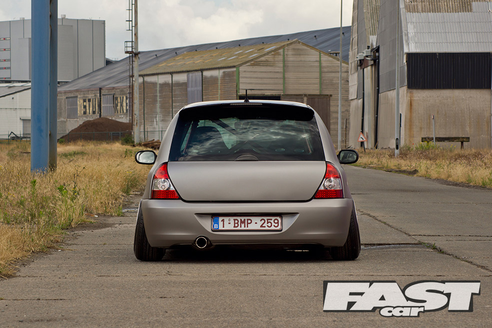 modified Renault Clio Mk2 Facelift