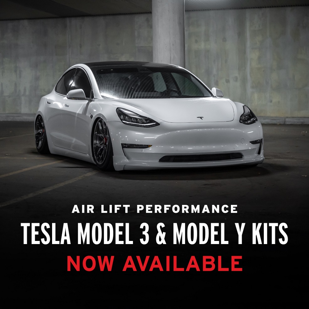 Air Lift Performance Kit For Tesla Model 3 And Model Y