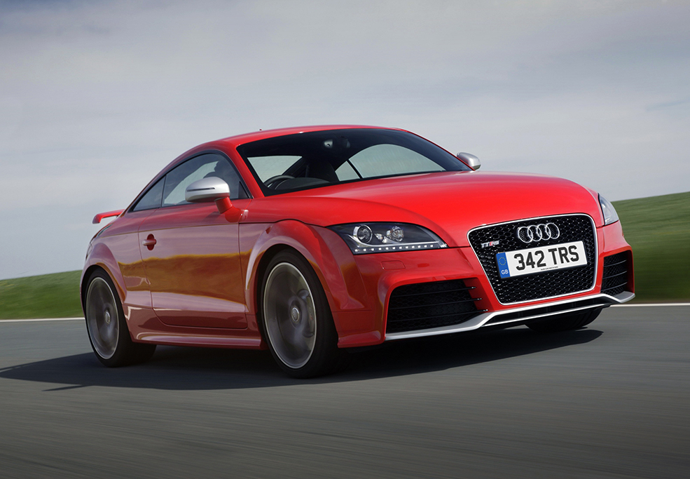 Audi TTRS Mk2 on the move