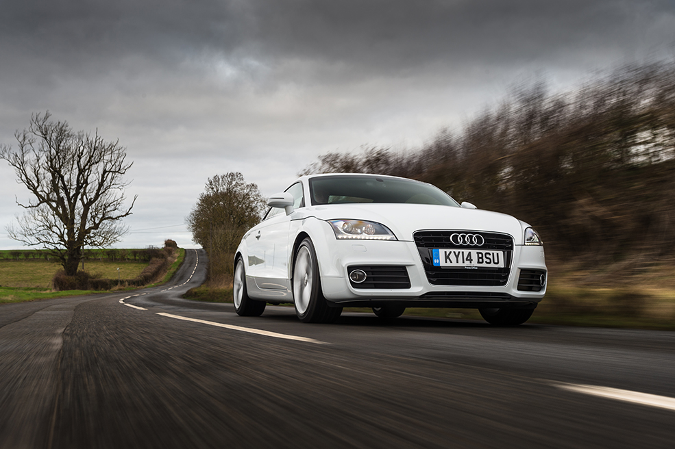 Driving shot of Mk2 Audi TT