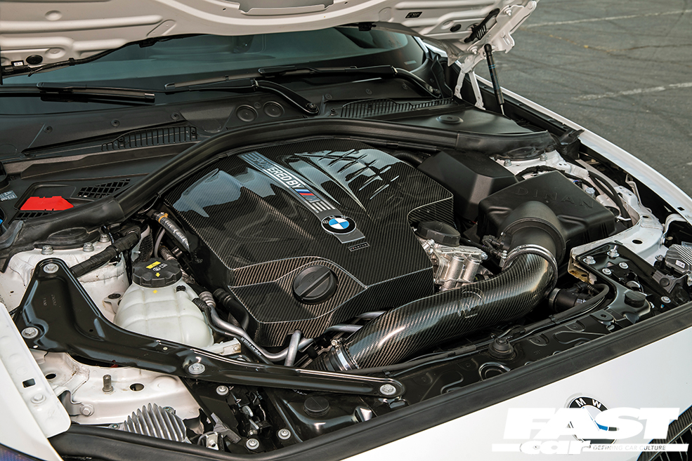 BMW N54 N55 Engine with carbon fibre