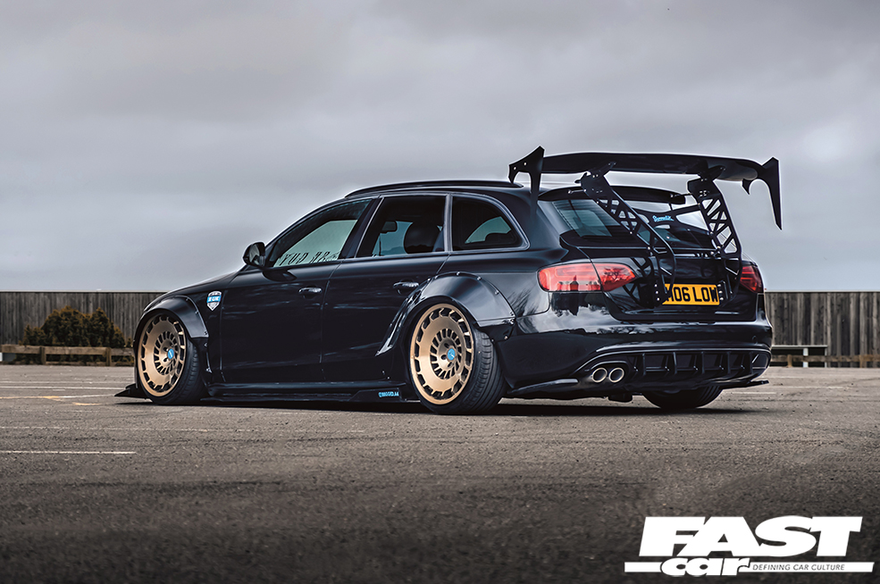 Bagged Audi A4 Avant