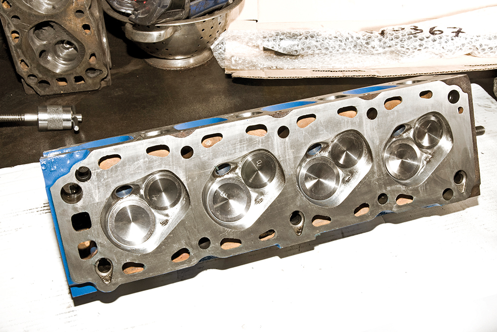 Machined block - Cylinder head porting