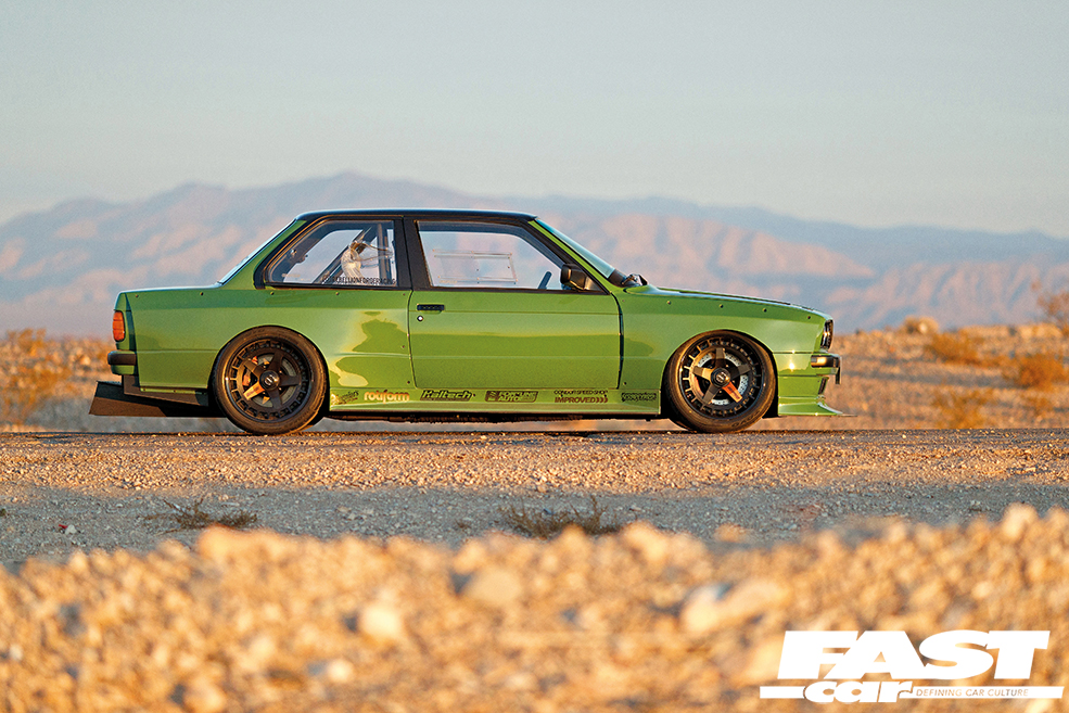 LS-swapped BMW E30
