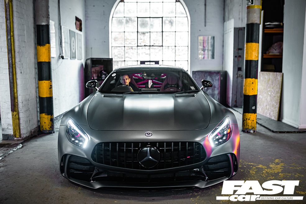 modified Mercedes AMG GT