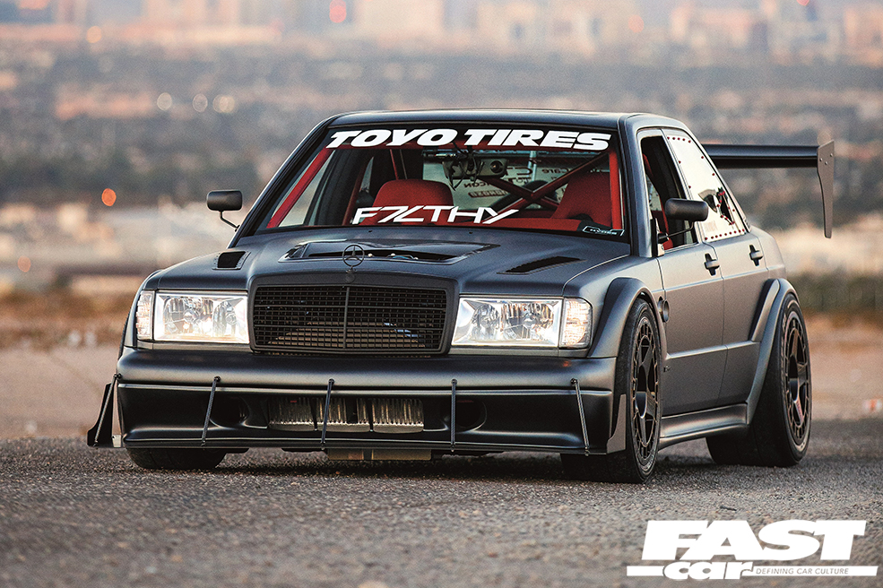 MODIFIED MERCEDES 190E: WEIRD SCIENCE | Fast Car