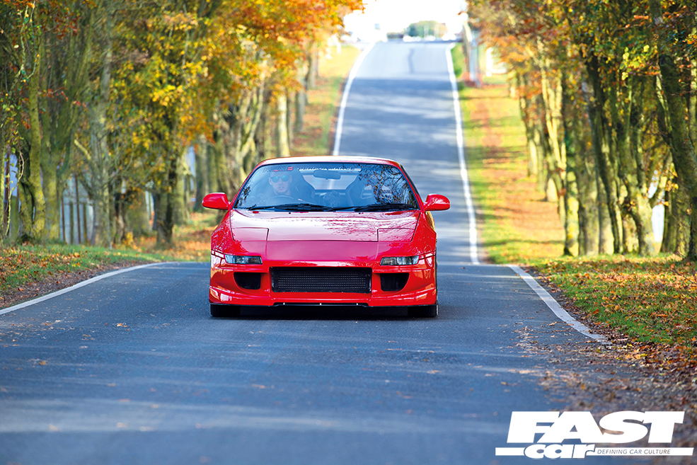 Modified Toyota MR2 Mk2 front shot