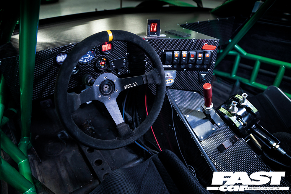 Quad rotor RX-7 interior