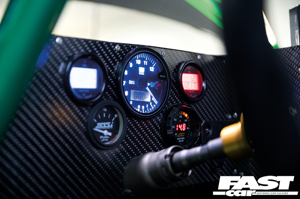 Quad Rotor RX-7 interior dials