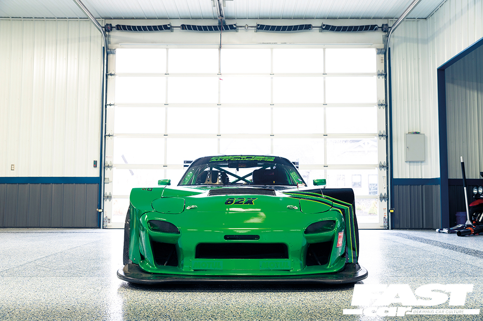 Quad Rotor RX-7 low down front shot 