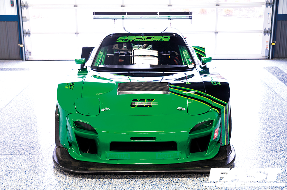 Quad Rotor RX-7 front shot