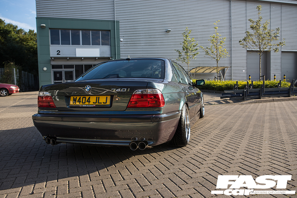 Supercharged BMW E38 740i