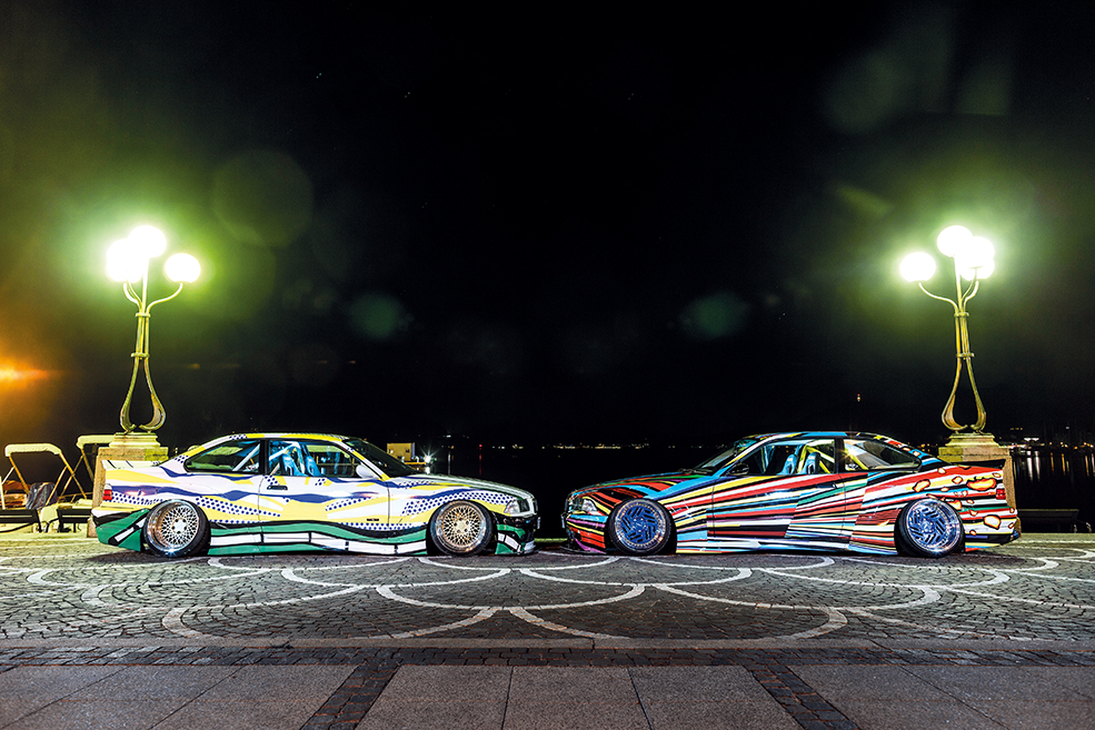 Top 10 car wraps two BMWs