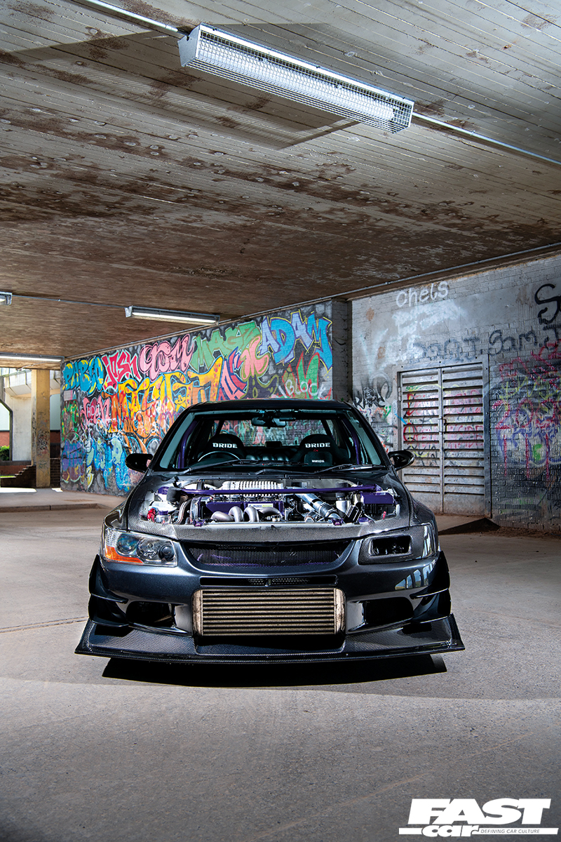 Twin-charged Evo IX