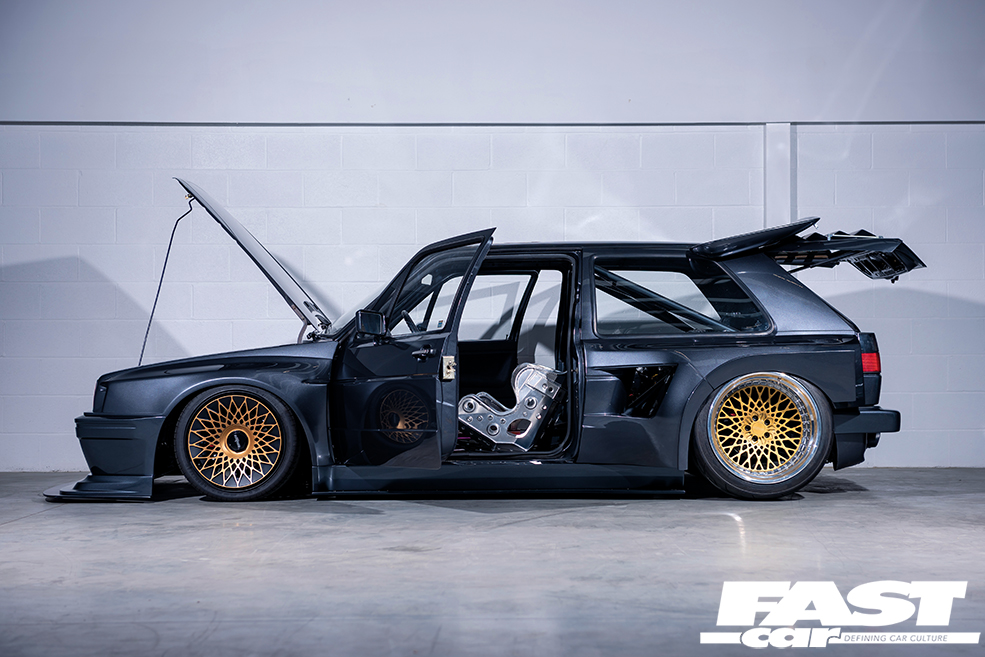 Wide-body Mk2 Golf