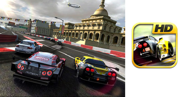 Real Racing HD iPad app