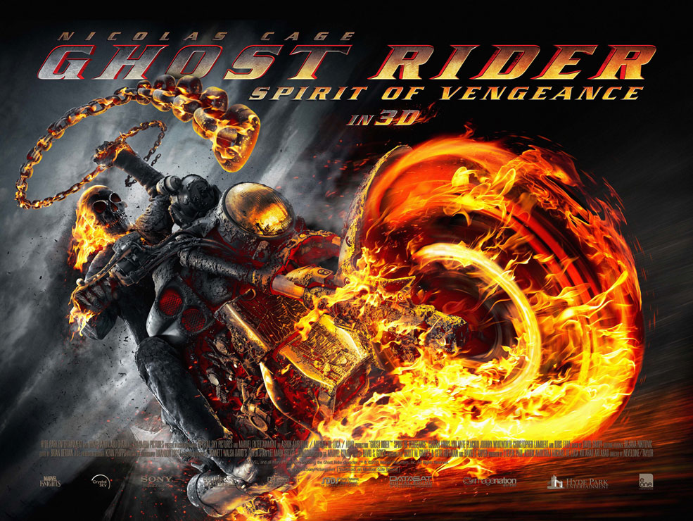 Ghost Rider Spirit of Vengeance competition