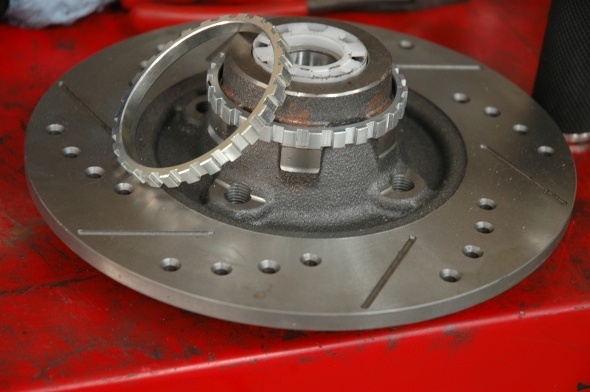 Fitting ABS Ring to New Discs