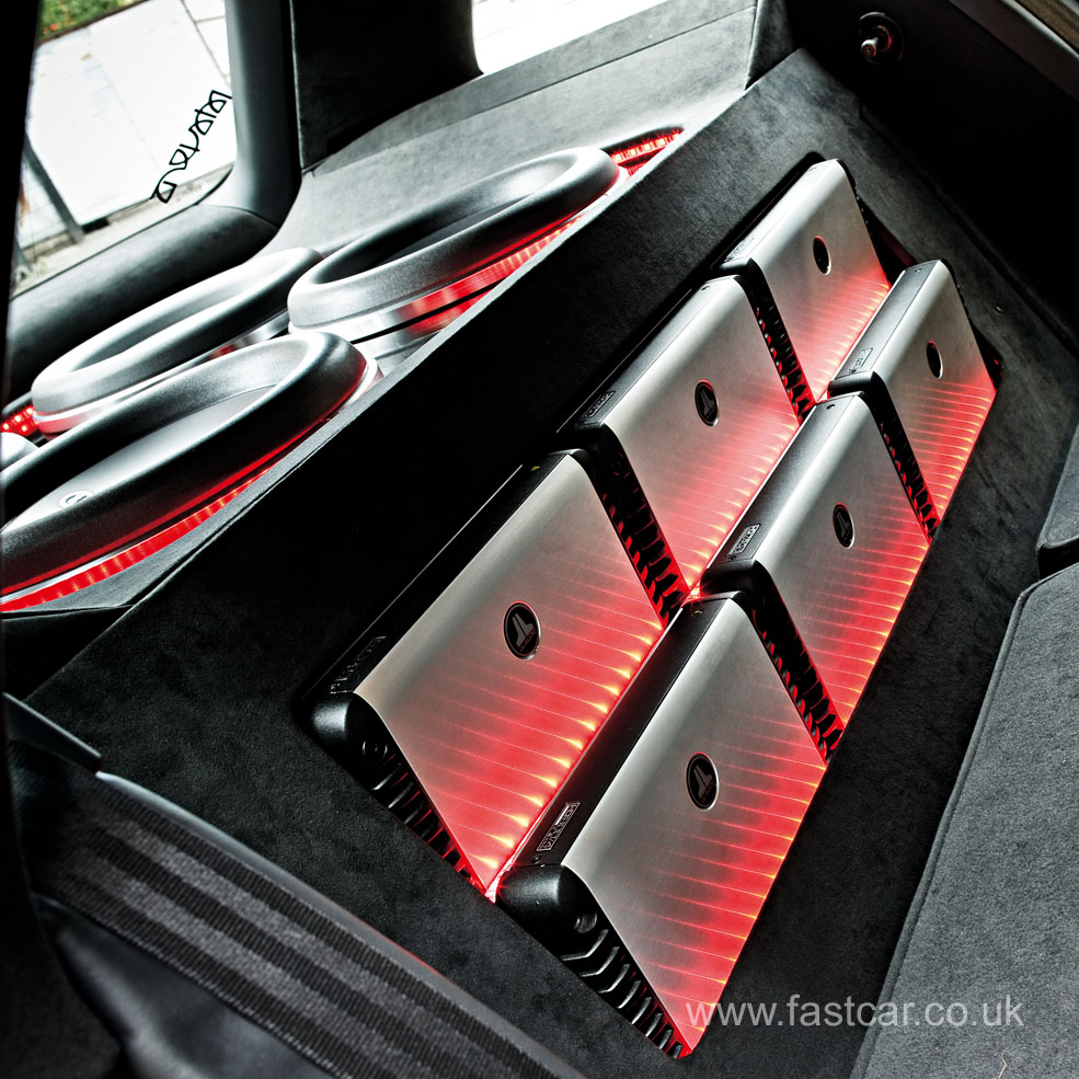 car audio security Audi A4 Rotiforms
