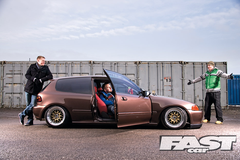 brown-Honda-Civic-EG-stanced