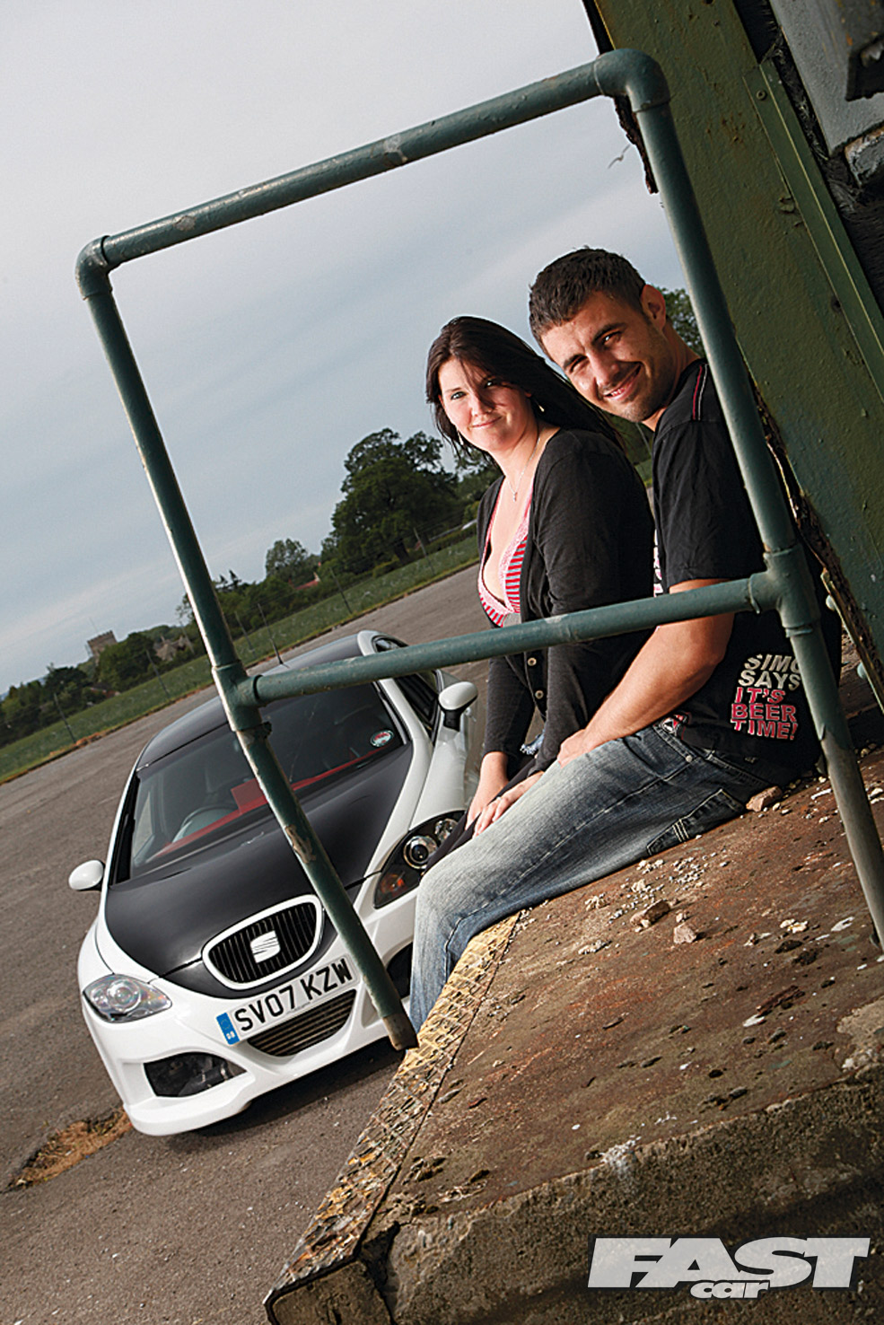 Craig and his modified Seat Leon FR Mk2Performance Cars, Modified Cars, Young and Learner Drivers