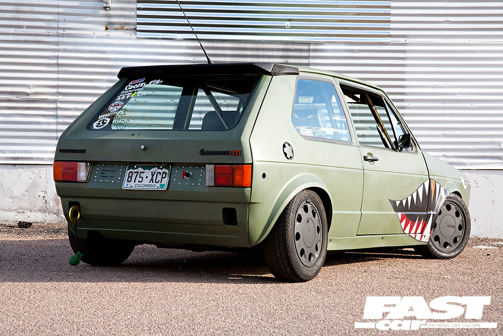 nato green olive mk1 VW golf rabbit